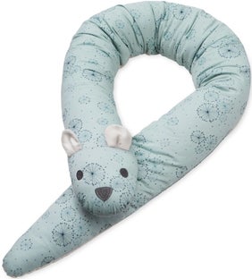 Ochraniacz do łóżeczka Animal Dandelion 181 cm petrol – obraz-1