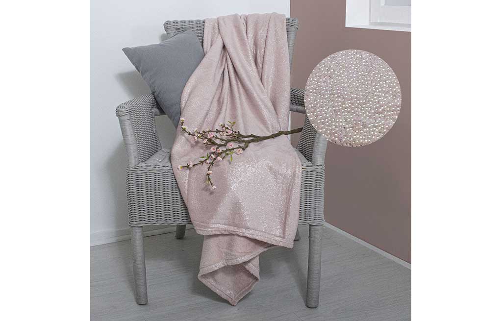 Одеяло с блестящи елементи 125х150 – изображение-1