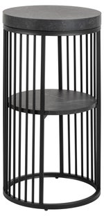 Okrągły stolik nocny Strington – grafika-1.