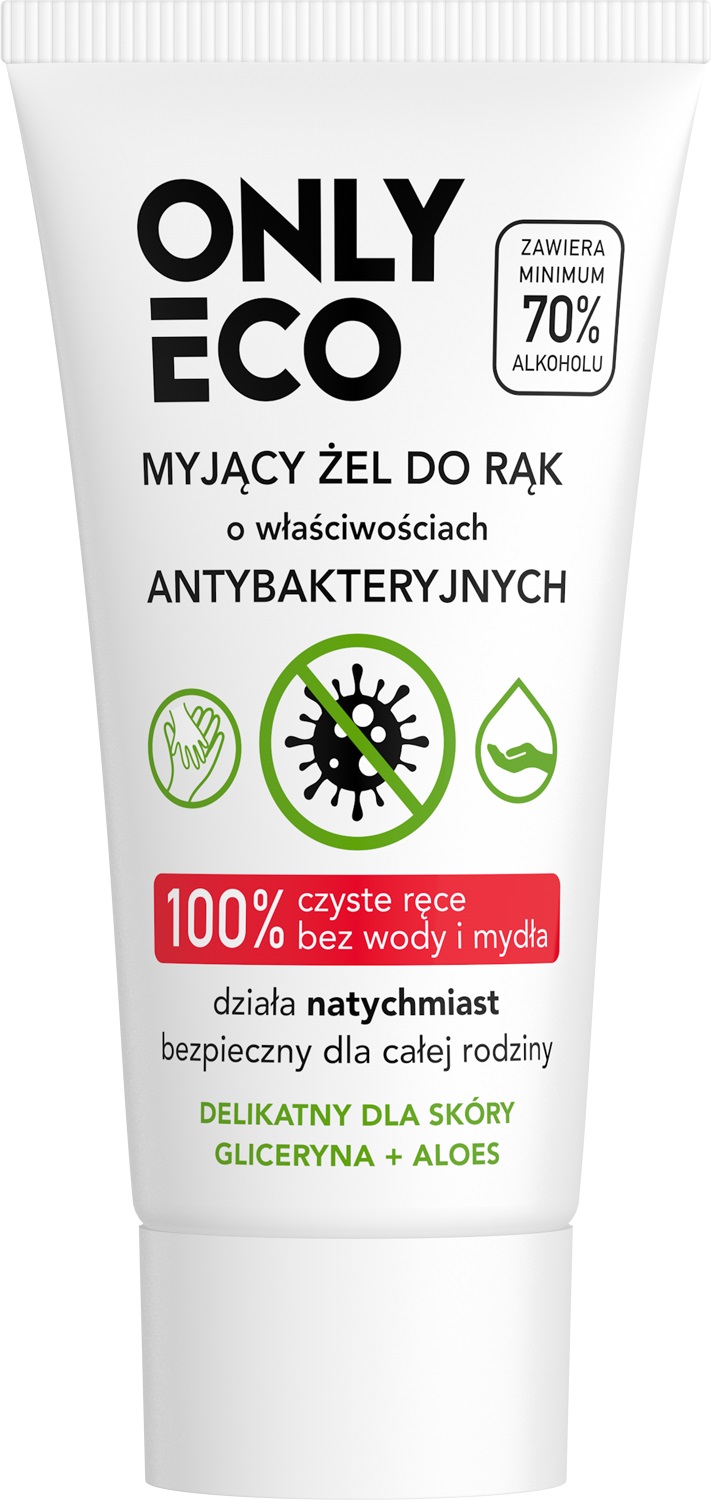 ONLY ECO, myjący żel do rąk o działaniu antybakteryjnym 50 ml Outlet – obraz-1