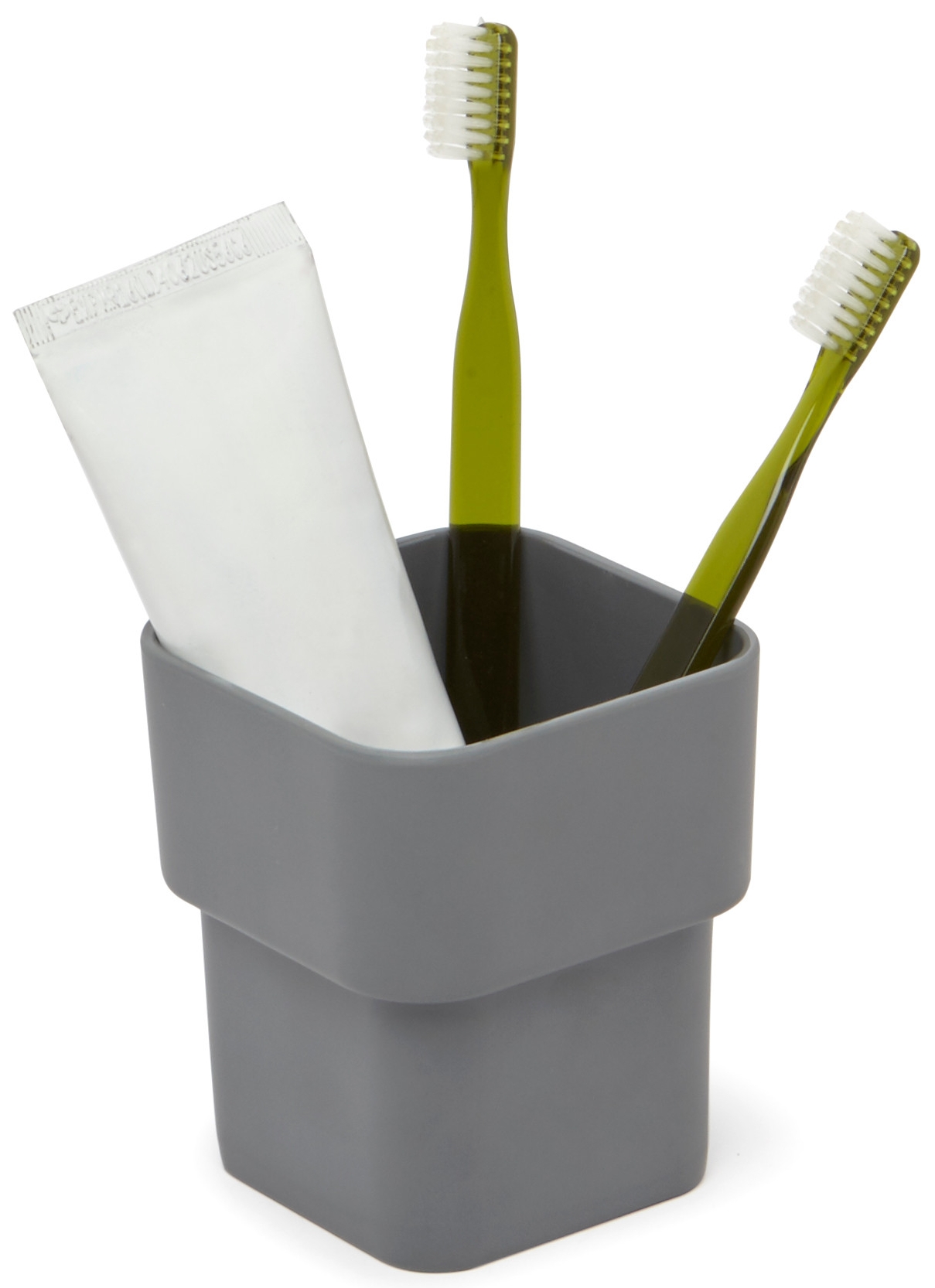 Organizer łazienkowy Scillae 8x10 cm szary – obraz-1