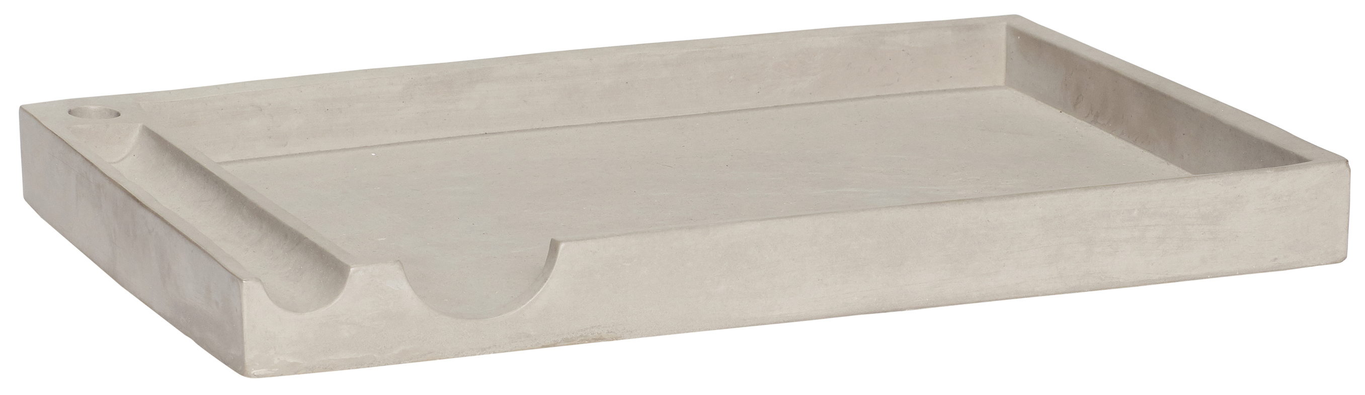 Organizer betonowy szary 35x24 cm – obraz-1