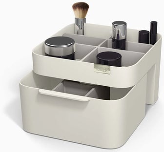 Organizer na kosmetyki z szufladką 20x19 cm – obraz-1