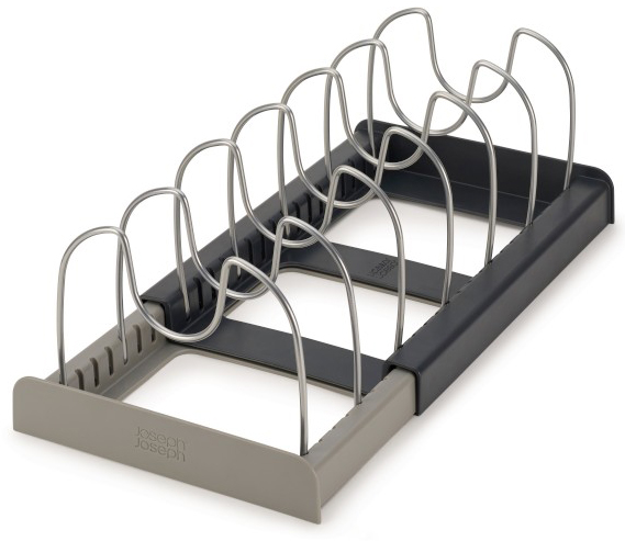 Organizer na naczynia i pokrywki rozsuwany 31x20 cm – grafika-1.