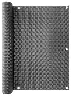 Osłona balkonowa w rolce poliester czarna 500x90 cm – obraz-1