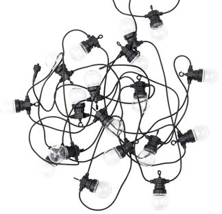 Oświetlenie dekoracyjne czarne 10 m – obraz-1