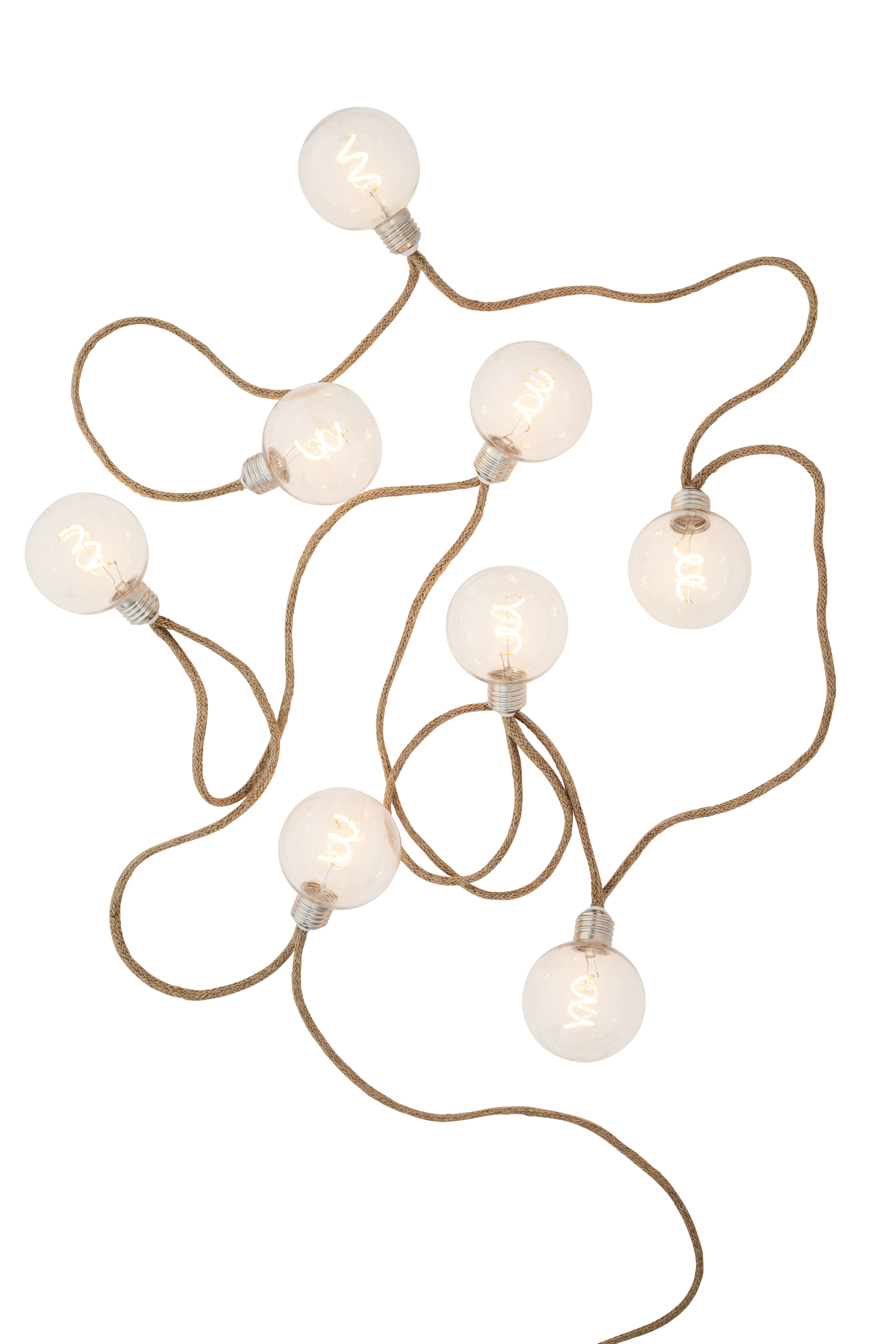 Oświetlenie dekoracyjne Pawl 6,5 m juta – obraz-1