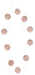 Girlanda LED różowa 250 cm – obraz-1