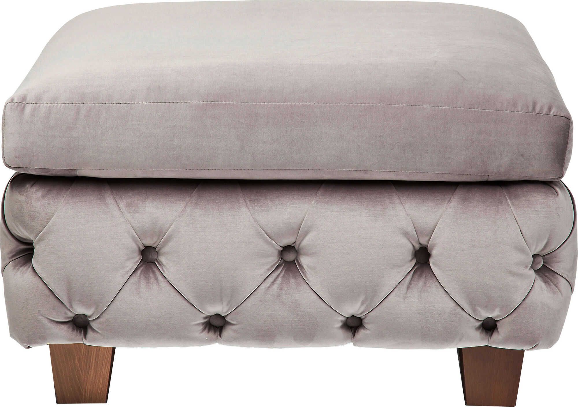 Otoman My Desire 75x48 cm szary – obraz-1