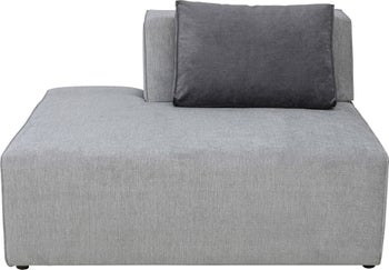 Element canapea modulara Infinity Otoman Gri – imagine-1.