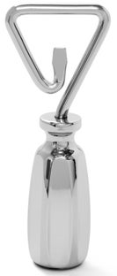 Otwieracz do butelek Toola 4x11 cm srebrny – obraz-1