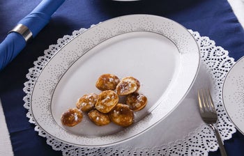 Овално плато Maria Paula - SNOW – изображение-1