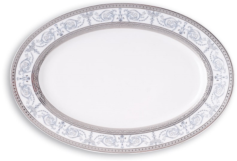 Овално плато Yvonne 36 см E072 – изображение-1