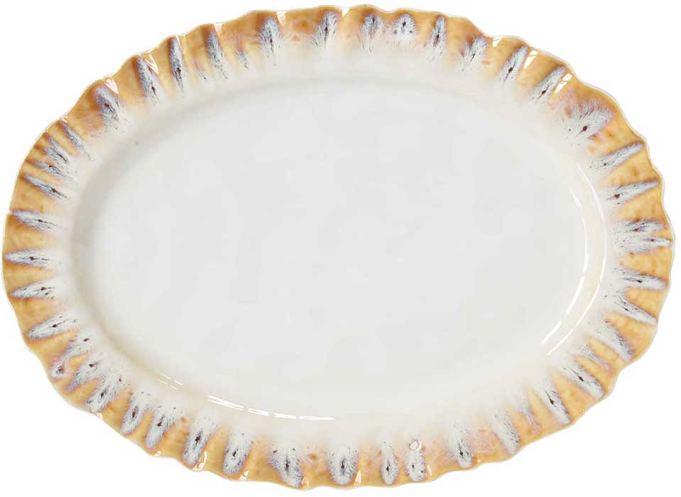 Овално плато за сервиране OCEANIA OCRA – изображение-1