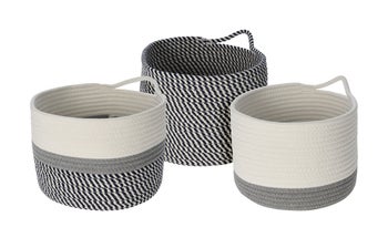 Памучен кош за съхранение – изображение-1