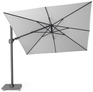 Parasol ogrodowy biały 296x296 cm – obraz-1