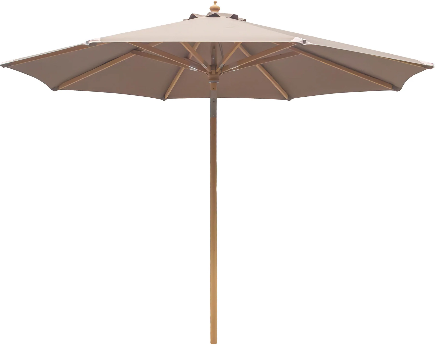Parasol ogrodowy ø300 cm piaskowy – grafika-1.