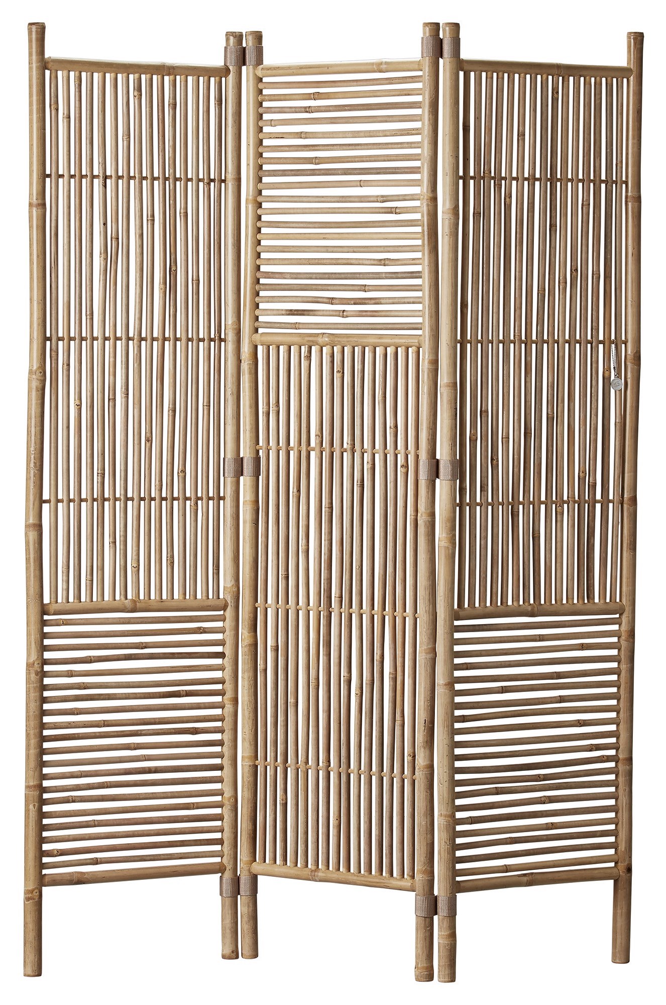 Parawan 3 panelowy bambusowy naturalny 135x185 cm – obraz-1