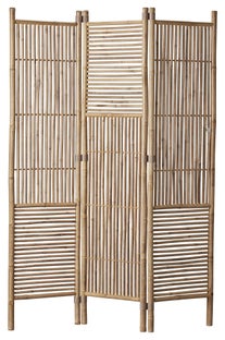Parawan 3 panelowy bambusowy naturalny 135x185 cm – obraz-1