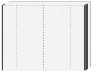 Паспарту без трансформатор за гардероб PIANO LB/PN – изображение-1