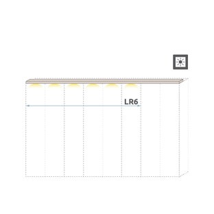Паспарту с осветление за гардероб LR6-45 Aria – изображение-1