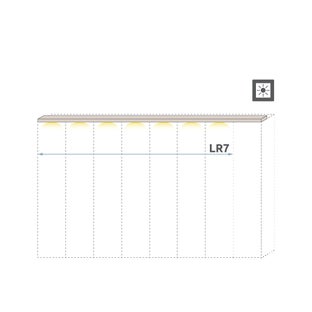 Паспарту с осветление за гардероб LR7-45 Aria – изображение-1