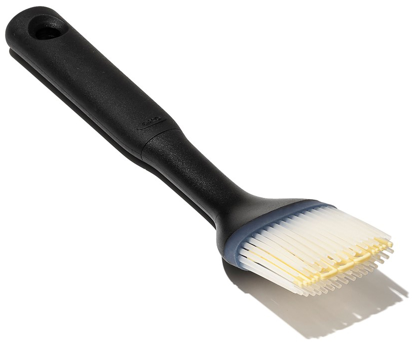 Pędzelek silikonowy kuchenny czarny 19 cm – grafika-1.