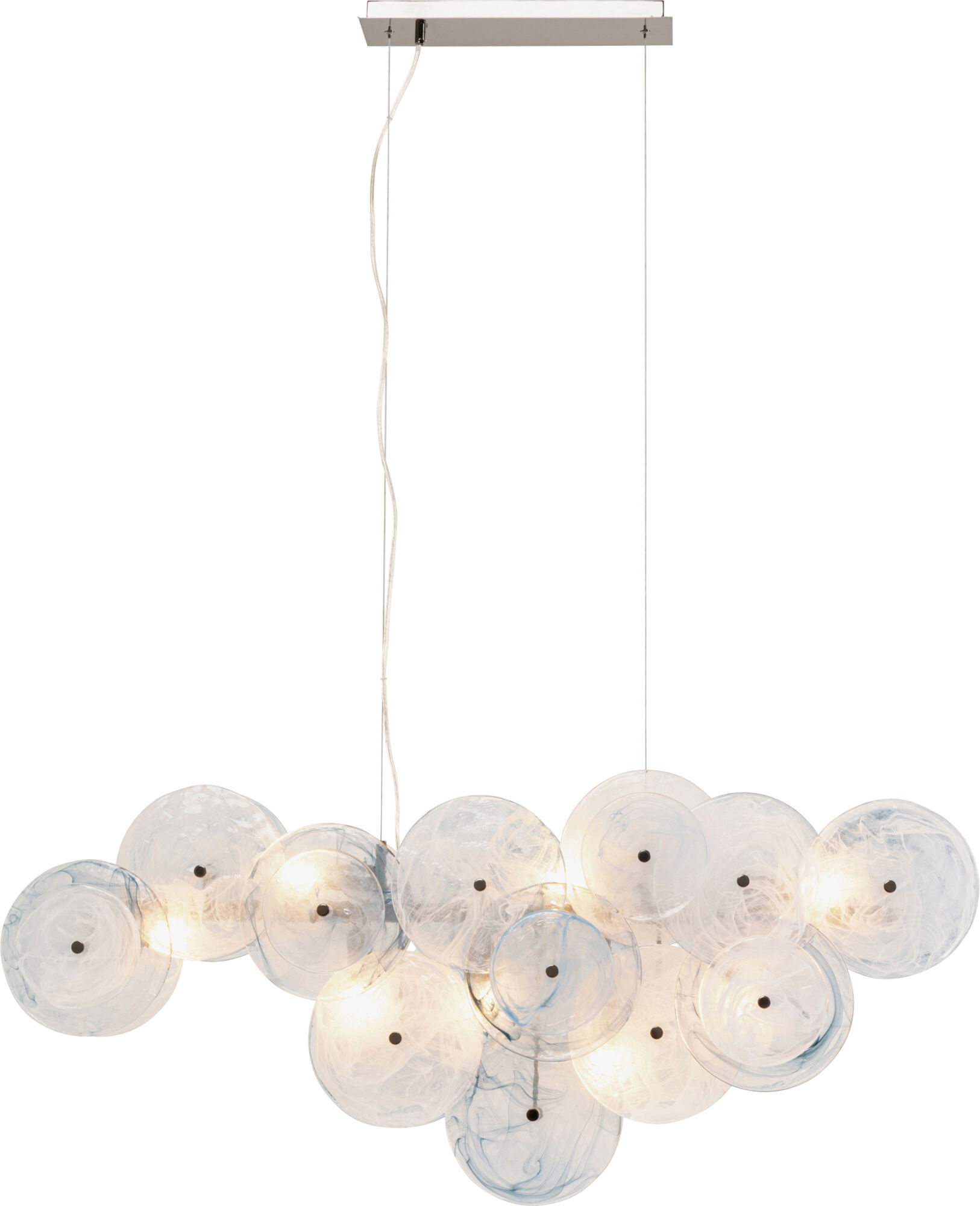 Lámpara Colgante Aguamarina 121cm – Imagen-1.