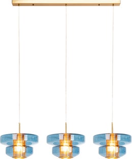 Pendel Arcadia - Taklampa, Blå, 125cm – bild-1.