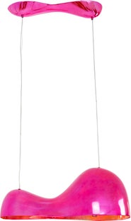 Lámpara colgante Cloud Beam Double Rosa 100cm – Imagen-1.