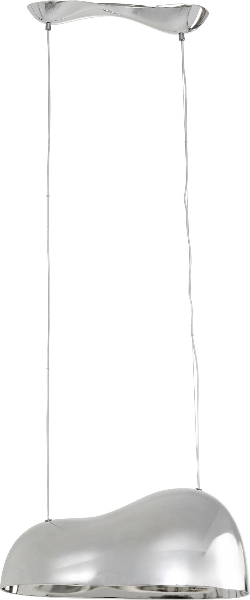 Pakabinamas šviestuvas Cloud Beam Double Silver 70cm – paveikslėlis-1.