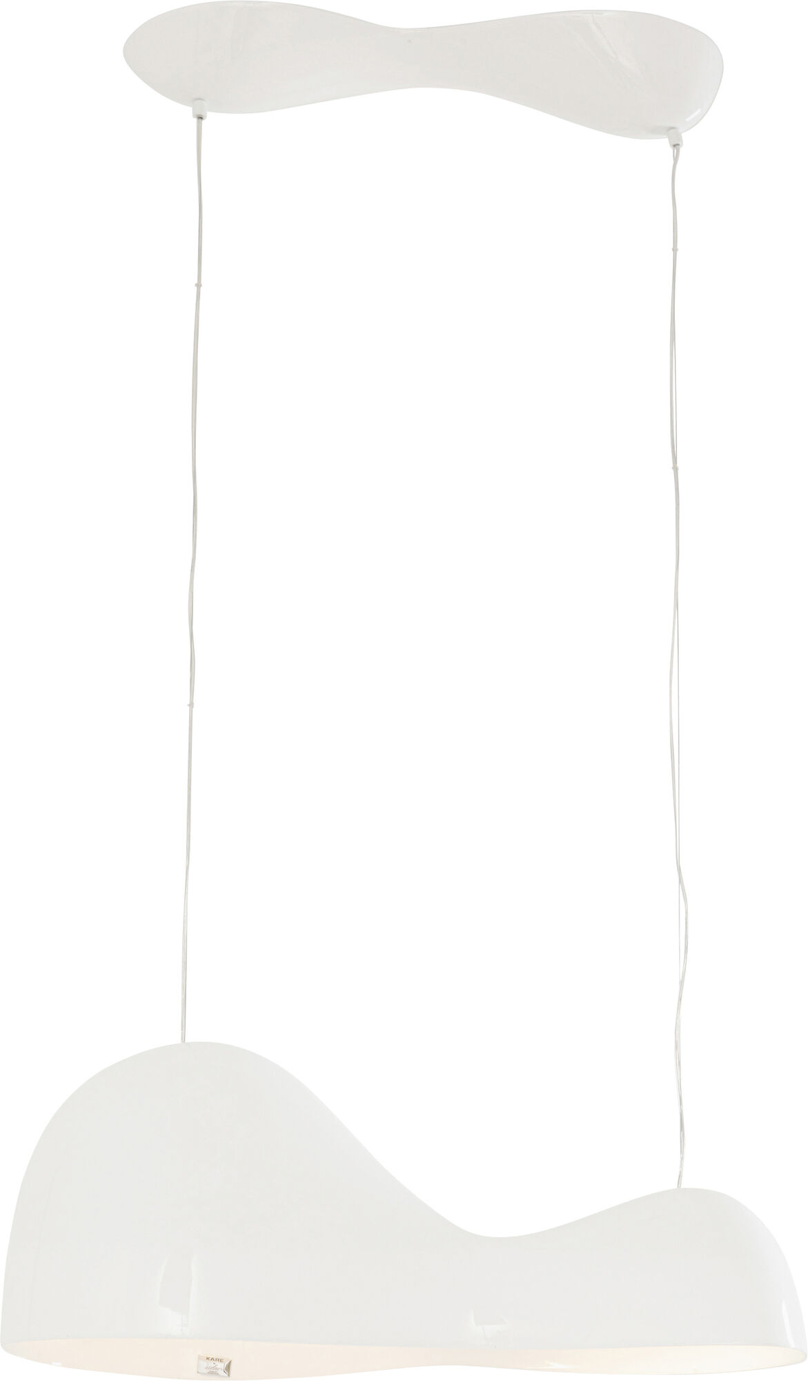 Pakabinamas šviestuvas Cloud Beam Double White 100cm – paveikslėlis-1.