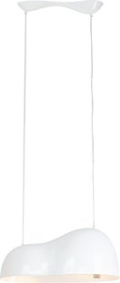 Lámpara colgante Cloud Beam Double Blanco 70cm – Imagen-1.