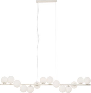 Pendel Scala Balls Milky - Taklampa Greige, 150cm – bild-1.