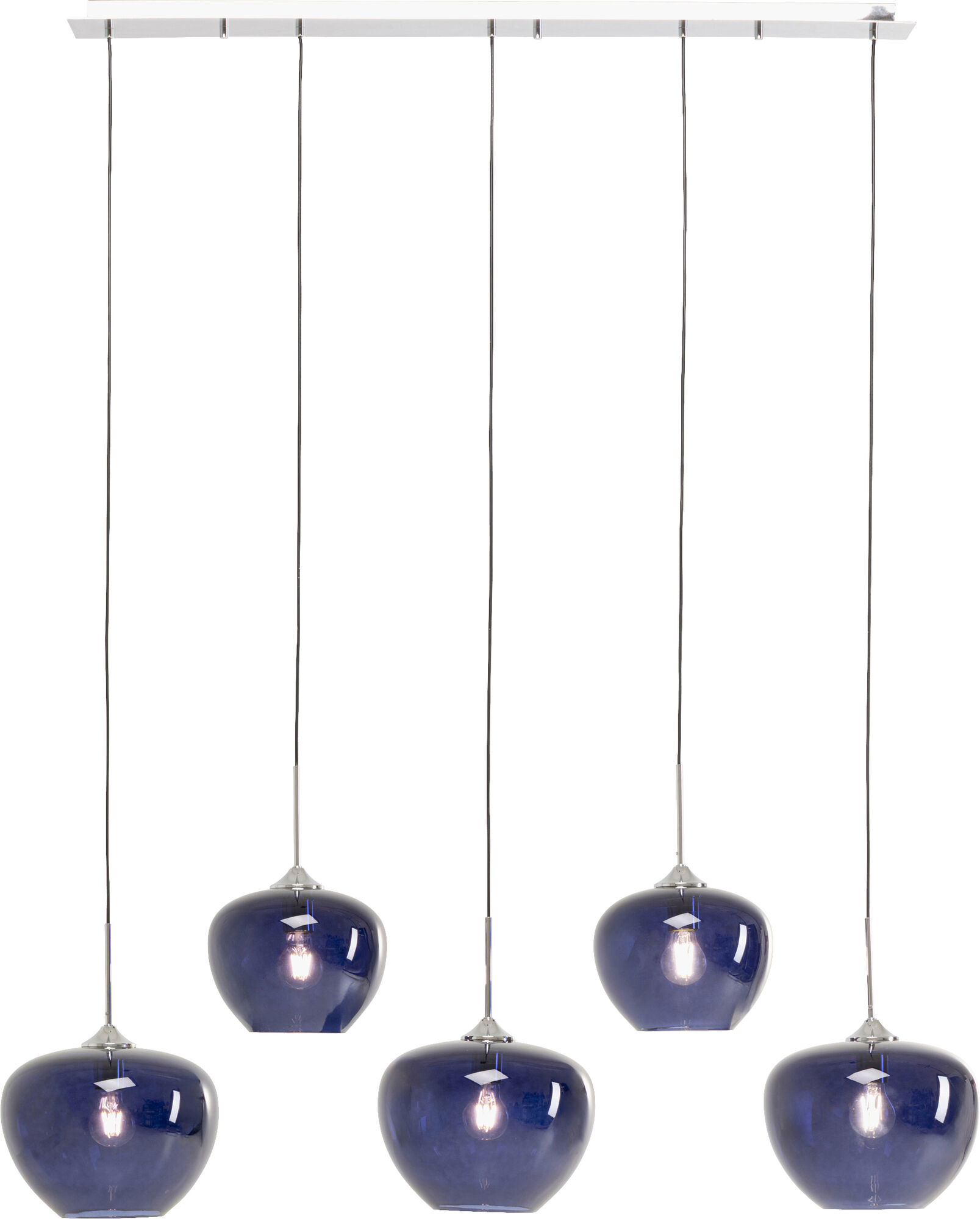 Lámpara colgante Sphere Night Blue Five 160cm – Imagen-1.