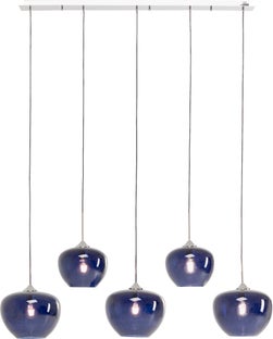 Pakabinamas šviestuvas Sphere Night Blue Five 160cm – paveikslėlis-1.