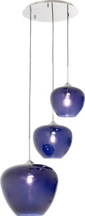 Lampa wisząca Sphere nocny niebieski Ø45cm – obraz-1