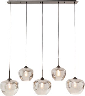 Lámpara colgante Sphere Smoke Five 160 cm – Imagen-1.
