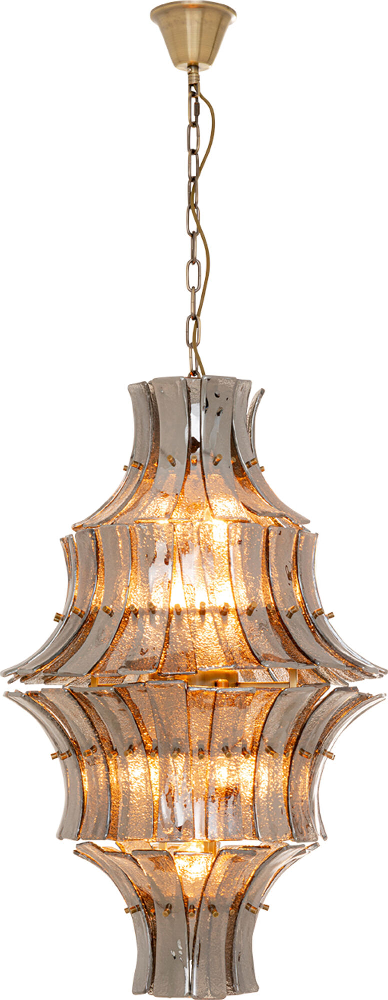Lampa Wisząca Venezia Double Smoke Ø53cm – grafika-1.