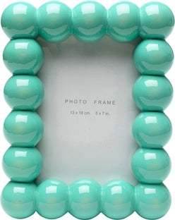 Ramka Bubble Turkusowa 10x15cm – obraz-1