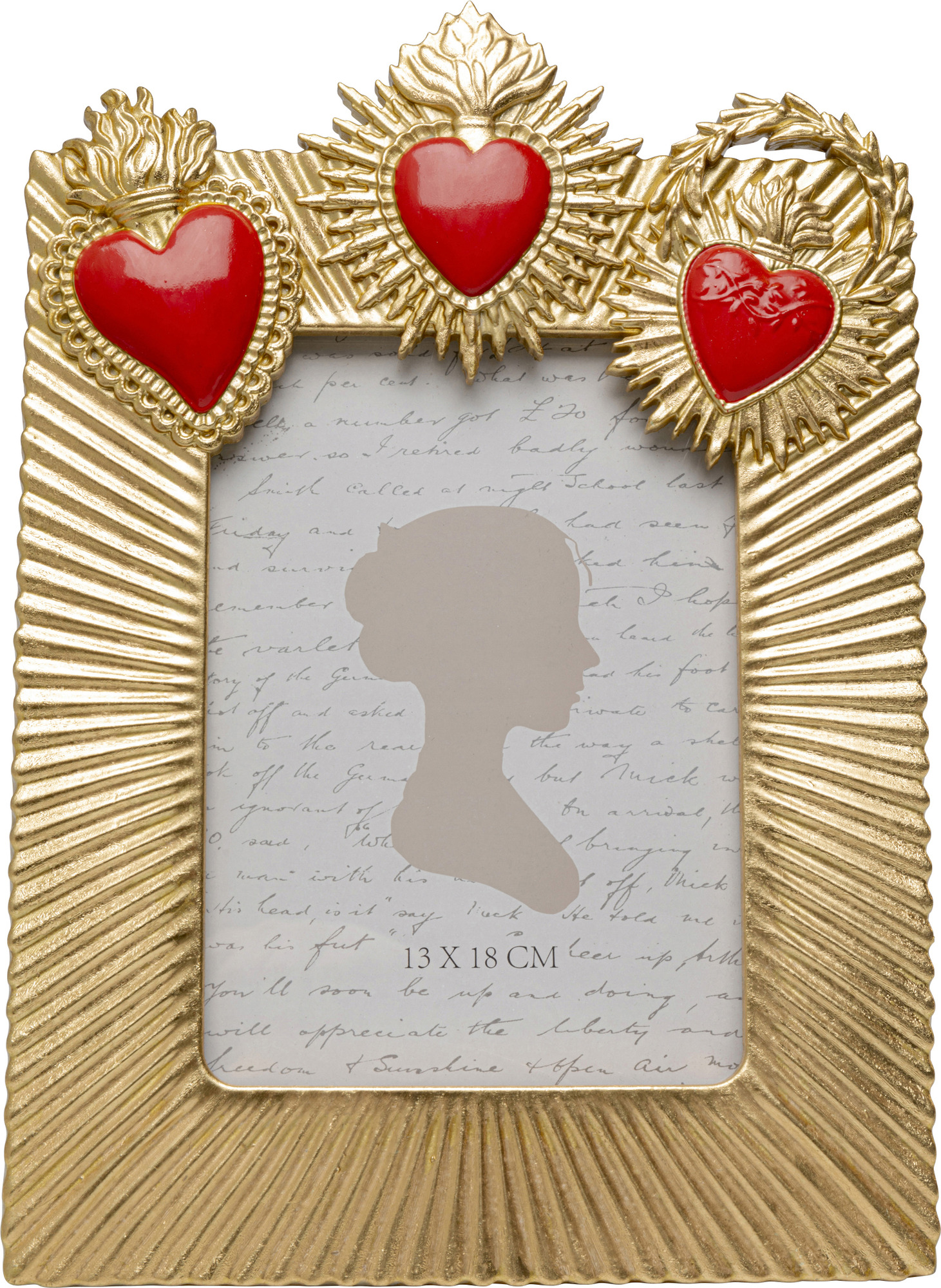 Bilderamme Flaming Heart Tre 13x18 cm – bilde-1.