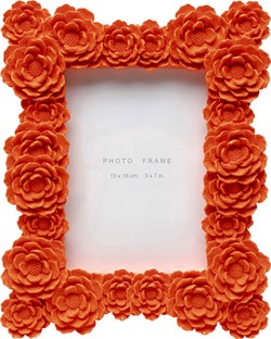 Ramka Flowerdream Pomarańczowa 13x18cm – obraz-1