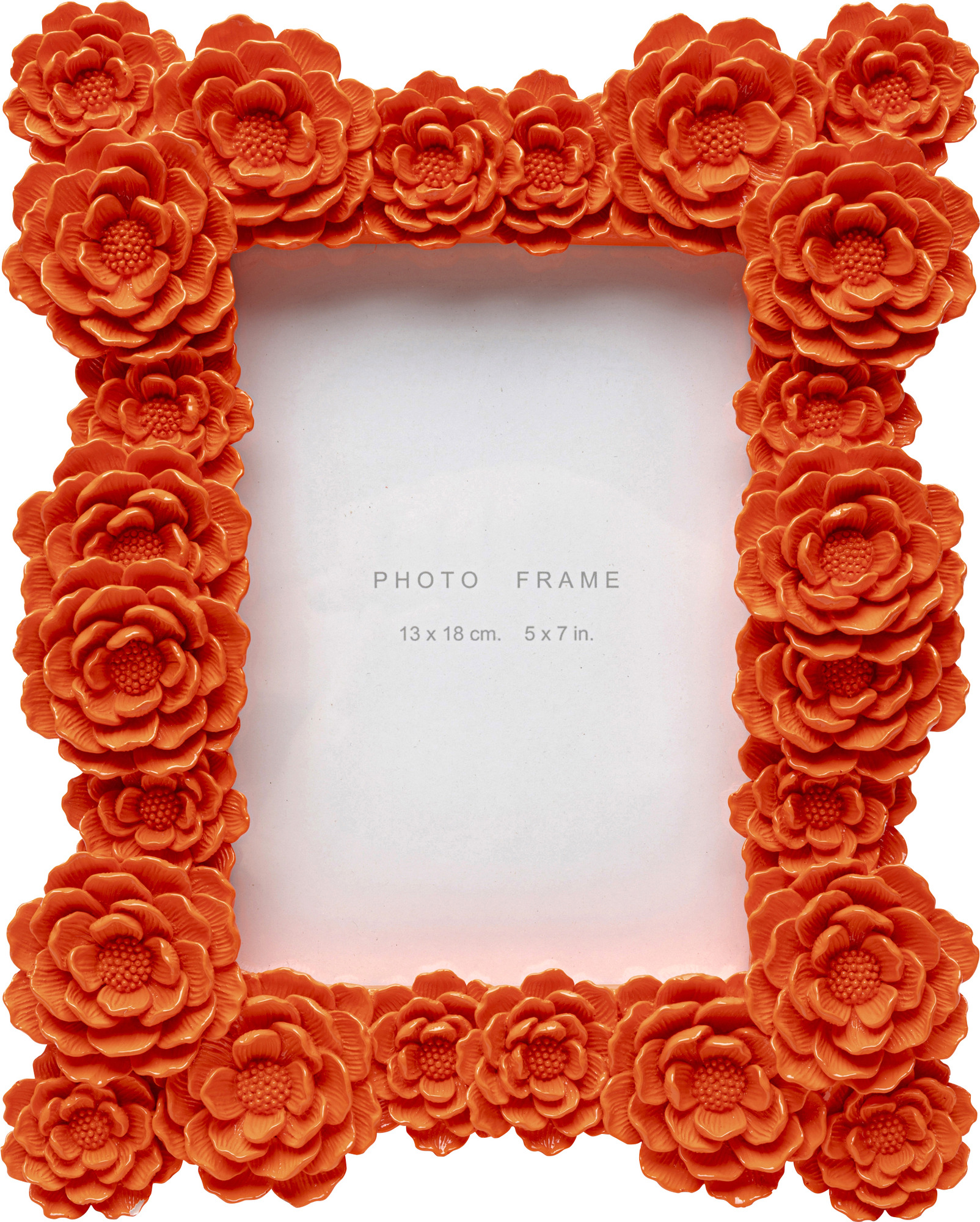 Bilderamme Flowerdream oransje 13x18 cm – bilde-1.