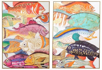 Slika Touched Fish Meeting One (2/Set) – slika-1.
