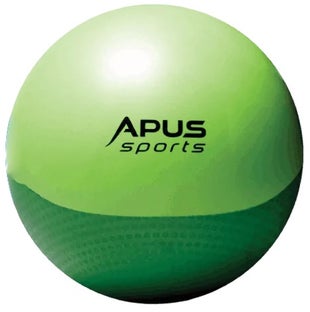 Piłka gimnastyczna Ø75 cm zielona – obraz-1