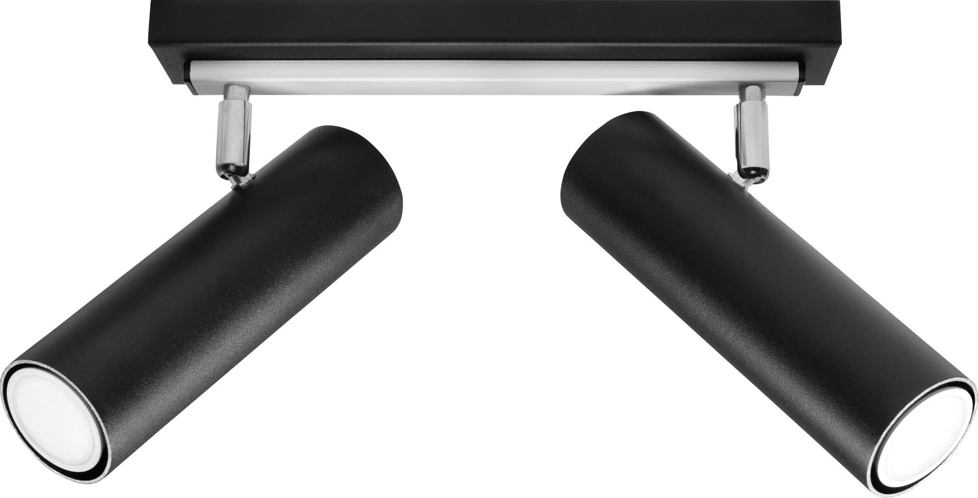 Plafon DIREZIONE 2 czarny – grafika-1.