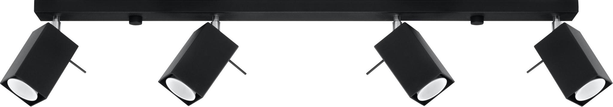 Plafon MERIDA 4L czarny – grafika-1.