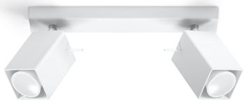 Plafon MERIDA 2 biały – grafika-1.