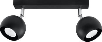 Plafon OCULARE 2 czarny – grafika-1.