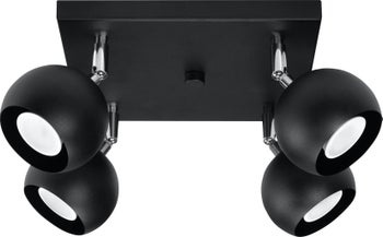 Plafon OCULARE 4 czarny – grafika-1.